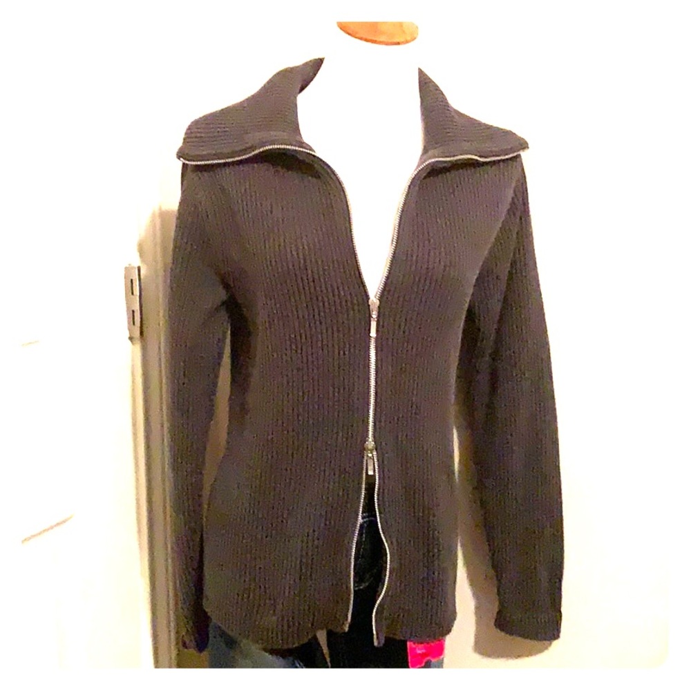 Men’s Charcoal Grandpa Sweater